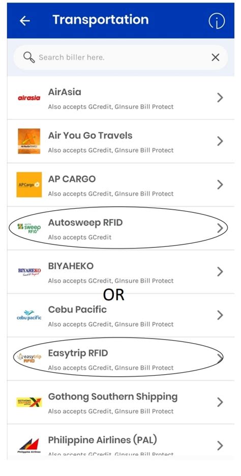 how to load rfid using gcash